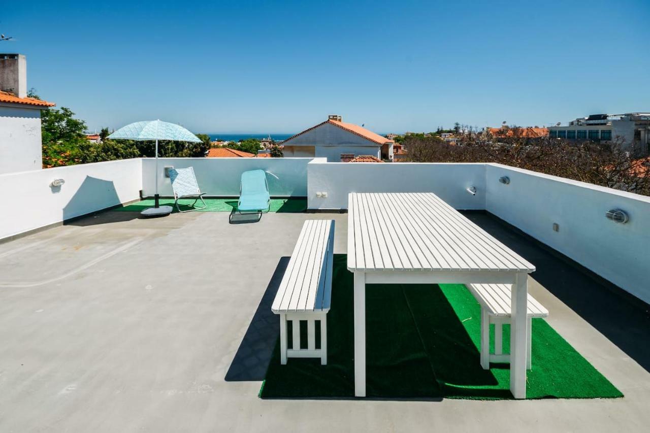 Amazing Seaview With Terrace - 5Min From The Beach Leilighet Cascais Eksteriør bilde