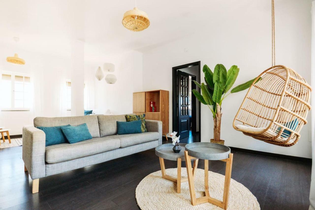 Amazing Seaview With Terrace - 5Min From The Beach Leilighet Cascais Eksteriør bilde