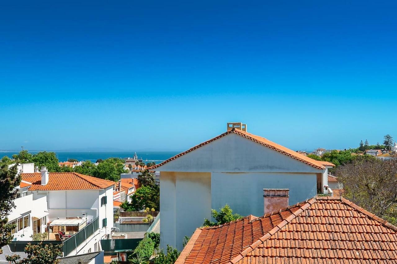 Amazing Seaview With Terrace - 5Min From The Beach Leilighet Cascais Eksteriør bilde